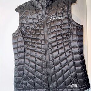 The North Face Black Puffer Vest